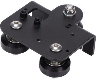 De Carrier plate, aluminum extrusion frame V Solt rear support plate of the 3D printer extruder, compatible with Ender-3 V2 in één oogopslag