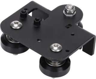 Carrier plate, aluminum extrusion frame V Solt rear support plate of the 3D printer extruder, compatible with Ender-3 V2