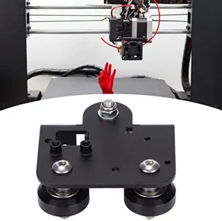Carrier plate, aluminum extrusion frame V Solt rear support plate of the 3D printer extruder, compatible with Ender-3 V2