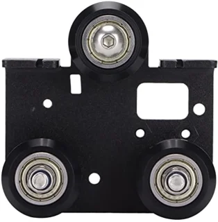 Carrier plate, aluminum extrusion frame V Solt rear support plate of the 3D printer extruder, compatible with Ender-3 V2