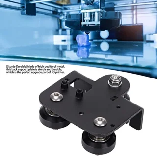 Carrier plate, aluminum extrusion frame V Solt rear support plate of the 3D printer extruder, compatible with Ender-3 V2