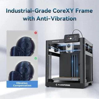 Ultrasnelle 3D-printer met automatische nivellering en instant prints voor beginners en professionals
