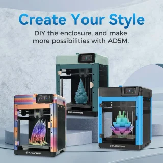 Ultrasnelle 3D-printer met automatische nivellering en instant prints voor beginners en professionals