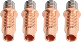 Bimetaal Heatbreak 4 STKS - Koper Bimetaal Warmte Breken - Hoge Temperatuur 3D Printer Accessoires - V6 with Hex Edge .