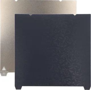 PEI Poedergespoten Verenstaal Bouwplaat Dubbele PEO-textuur 310x315mm voor Ender 3 S1 Plus Ender 3 V3 Plus 3D-printer - PLA ABS PETG - 3D-printeronderdelen .