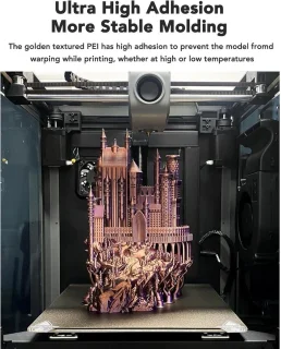 PEI Poedergespoten Verenstaal Bouwplaat Dubbele PEO-textuur 310x315mm voor Ender 3 S1 Plus Ender 3 V3 Plus 3D-printer - PLA ABS PETG - 3D-printeronderdelen .