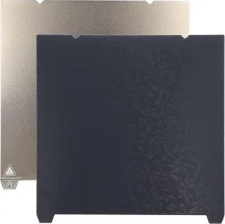 PEI Poedergespoten Verenstaal Bouwplaat Dubbele PEO-textuur 310x315mm voor Ender 3 S1 Plus Ender 3 V3 Plus 3D-printer - PLA ABS PETG - 3D-printeronderdelen .