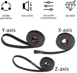 3D -printer Open Distributieriem 3D -printeraccessoires 3 X Y Z AXIS Gesynchroniseerde Aandrijfgordelvervangingskit