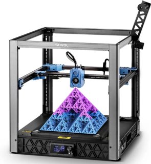 De 3D-printer – 3D Printer, FDM Printer, Desktop Printer, Rapid Prototyper – EU Variant – Automatisch Nivelleren – Groot Printvolume 350x350x345 mm in één oogopslag