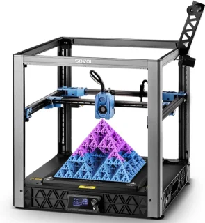 3D-printer – 3D Printer, FDM Printer, Desktop Printer, Rapid Prototyper – EU Variant – Automatisch Nivelleren – Groot Printvolume 350x350x345 mm