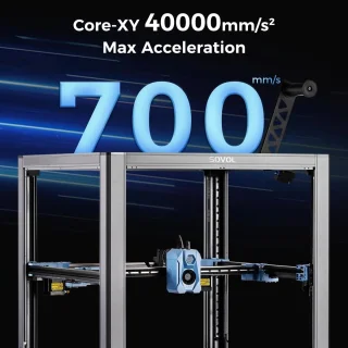 3D-printer – 3D Printer, FDM Printer, Desktop Printer, Rapid Prototyper – EU Variant – Automatisch Nivelleren – Groot Printvolume 350x350x345 mm