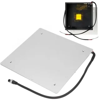 12V 220W 3D-printer Verwarmd Bed, 310x310x3mm, Luchtvaartstekker, 3D-printer Warmtekussen, Aluminium Warmtebed, voor CR 10, voor CR 10S 3D-printer
