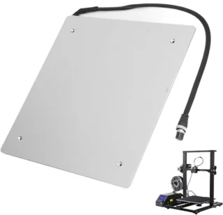 12V 220W 3D-printer Verwarmd Bed, 310x310x3mm, Luchtvaartstekker, 3D-printer Warmtekussen, Aluminium Warmtebed, voor CR 10, voor CR 10S 3D-printer
