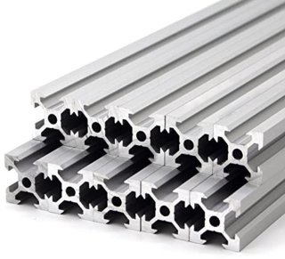 De 2020 Aluminum Extrusion 48in/1220mm Silver (10pcs/pack) V-Slot Aluminum Profile European Standard Anodized Linear Rail for 3D Printer, CNC and Laser Engraving Machine in één oogopslag