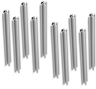 Wat vinden we goed aan de 2020 Aluminum Extrusion 48in/1220mm Silver (10pcs/pack) V-Slot Aluminum Profile European Standard Anodized Linear Rail for 3D Printer, CNC and Laser Engraving Machine
