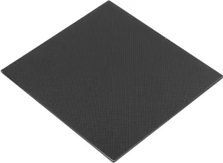 3D-printer Glazen Bed, 3D-printer Glazen Platform 229x257x4mm met Sterke Hechting, Eenvoudige Malverwijdering en Hoge Vlakheid voor Diepgroefkogellagers