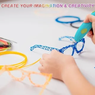 3D-printerfilament, 3D-penfilament, PLA-filament 1,75 mm (30 kleuren, 3 meter per kleur), kleurrijke 3D-pendraad, 3D-stiftfilament voor 3D-printen, voor 3D-pen en printer