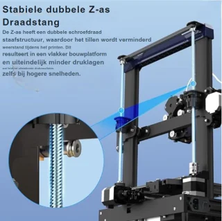 3D Printer - 3D Printer Voor Beginners & Gevordenen - Starterspakket - Bouwpakket - Kinderen & Volwassenen - Gebruiksvriendelijk