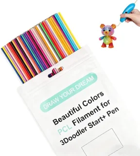 160 navulverpakkingen voor 3D-pen, 2,5 mm PCL-filament