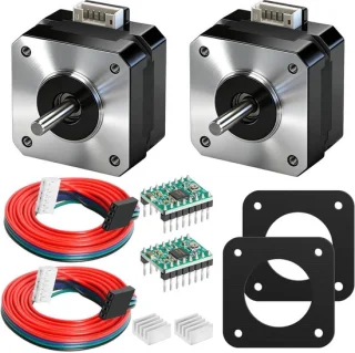 17 stappenmotor 42 x 23 mm met A4988 driver