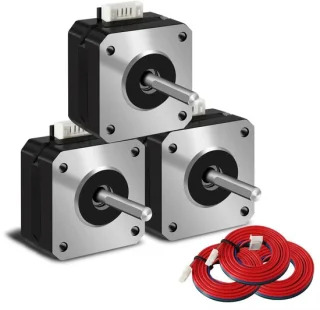 17 stappenmotor 42x23mm pancakemotor