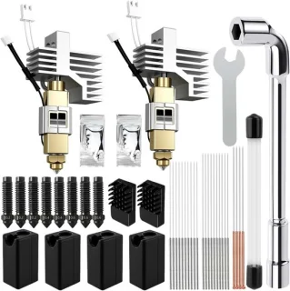 2 stuks 0,4 mm keramische hotend voor Centauri Carbon Print Head Extruder Kit