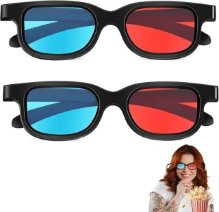 2 stuks 3D-bril voor tv en films