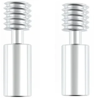 2 stuks titaniumlegering heatbreak voor 3D-printerhotend, 1,75 mm filament