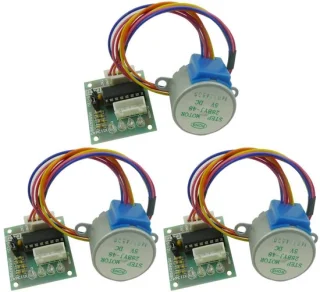 28YBJ-48 5V stappenmotor met ULN2003 driverboard