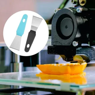 2st 3D Printer Schraper Roestvrij Staal Professioneel Model