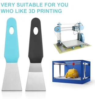 2st 3D Printer Schraper Roestvrij Staal Professioneel Model