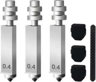 3 stuks 0,4 mm hete sproeiers voor Anycubic Kobra X