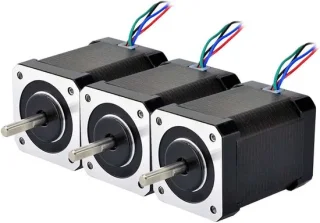 3 stuks Nema 17 bipolair stappenmotor