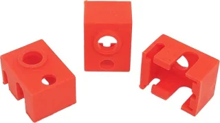3 stuks siliconen sock voor E3D V6 PT100 hotend, oranje
