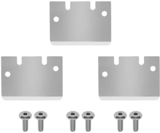 3 vervangende schraperbladen voor 3D-printer