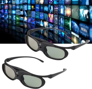 3D Bril DLP Link 144Hz Actieve Sluiter LCD Lens - 2 Stuks