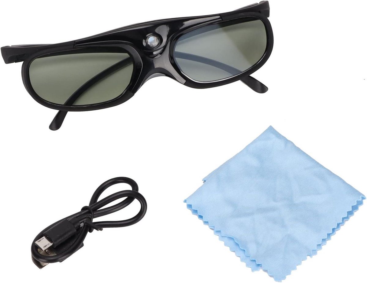 3D Bril DLP Link 144Hz Actieve Sluiter LCD Lens - 2 Stuks