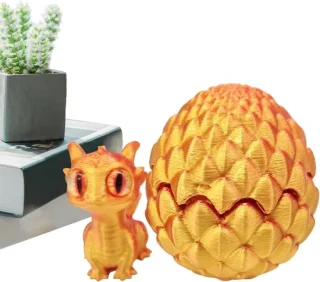 3D gedrukte draak - flexibel figuur