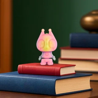3D-geprinte dieren - Actiefiguren - Decoratie en spel - Verstelbare poses - 6 x 3 cm - Meerdere kleuren