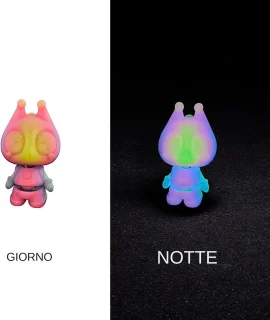 3D-geprinte dieren - Actiefiguren - Decoratie en spel - Verstelbare poses - 6 x 3 cm - Meerdere kleuren