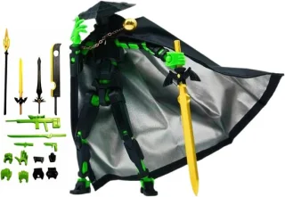 3D-geprinte figuur, flexibel speelgoed, 135 cm, meerkleurig