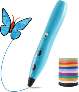3D-penset blauw