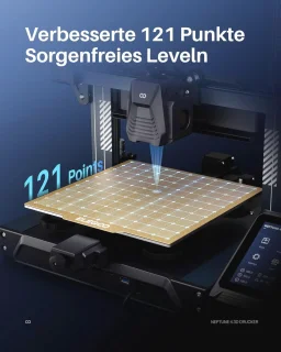 3D-printer 225 x 225 x 265 mm