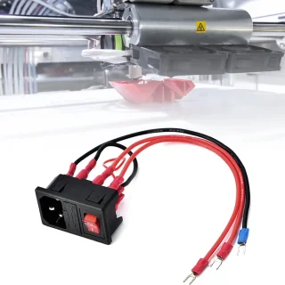 3D-printer aan/uit-schakelaar U-type stekker