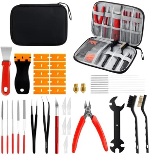 3D printer accessoires set 39-delig met opbergtas