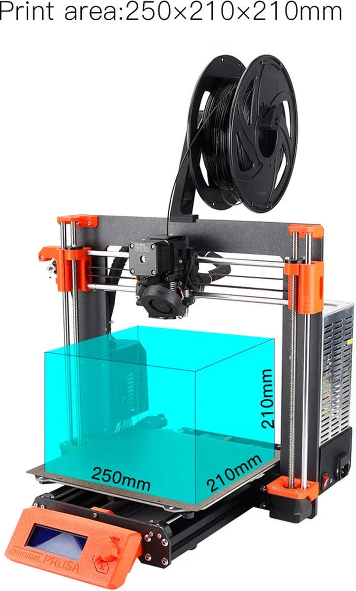 3D Printer Bouwpakket 220V Oranje