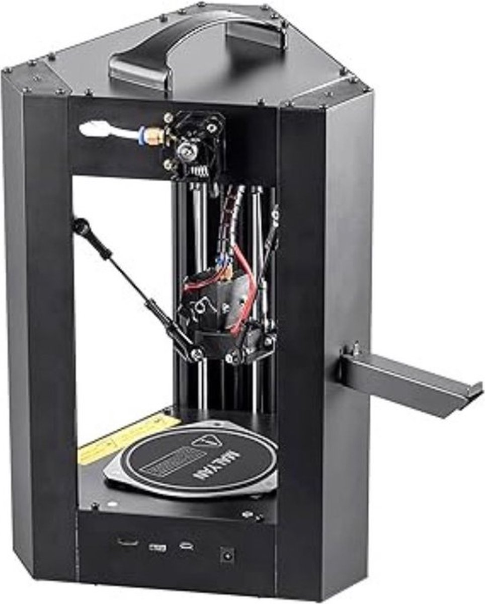3D Printer Bouwpakket Compact Grijs 10x10x10 cm