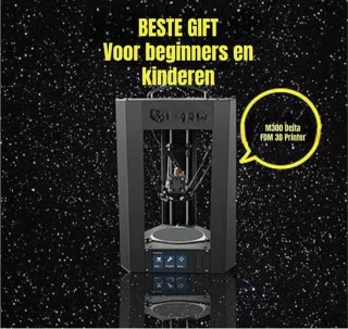 3D Printer Bouwpakket Compact Grijs 10x10x10 cm