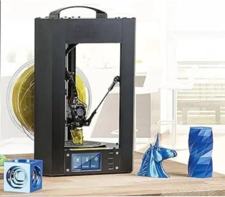 3D Printer Bouwpakket Compact Grijs 10x10x10 cm