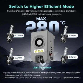 Veelzijdige desktop 3D-printer: groot bouwvolume, veilig en snel aan de slag